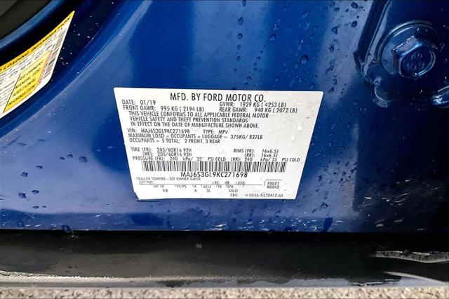 2019 Ford EcoSport SE