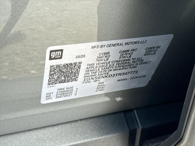 2026 Chevrolet Tahoe 4WD LT