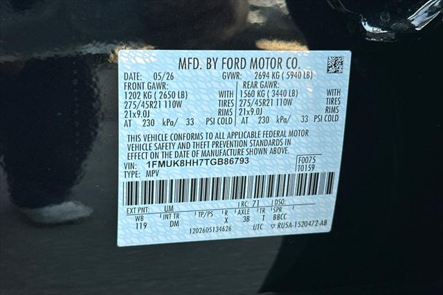 2026 Ford Explorer Platinum