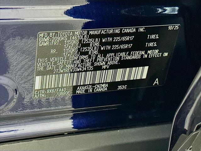 2025 Toyota RAV4 XLE
