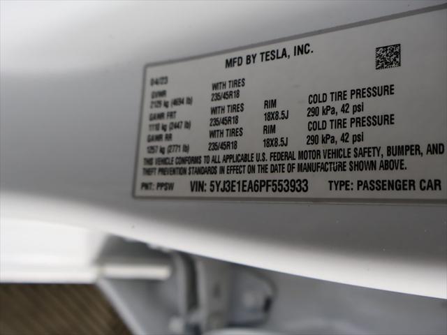 2023 Tesla Model 3 Rear-Wheel Drive