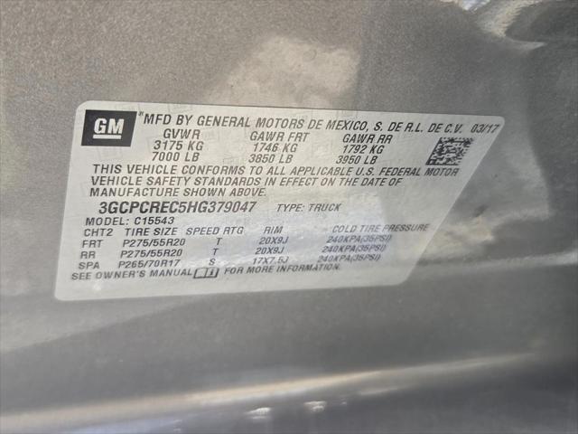 2017 Chevrolet Silverado 1500 1LT
