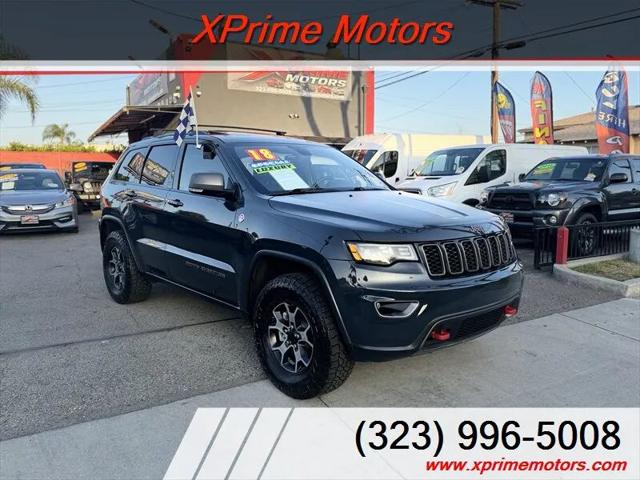 2018 Jeep Grand Cherokee Trailhawk 4x4 for sale in South Gate, CA