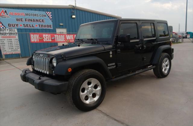 2015 Jeep Wrangler Unlimited Sport for sale in Spring, TX