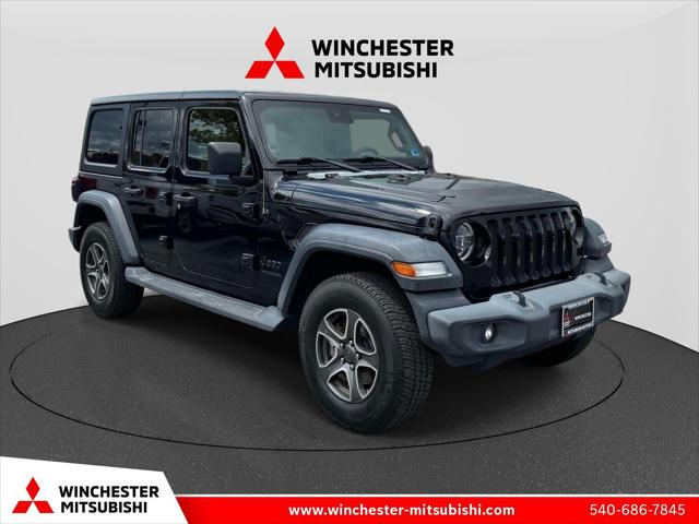 2020 Jeep Wrangler Black and Tan 4x4 for sale in Winchester, VA