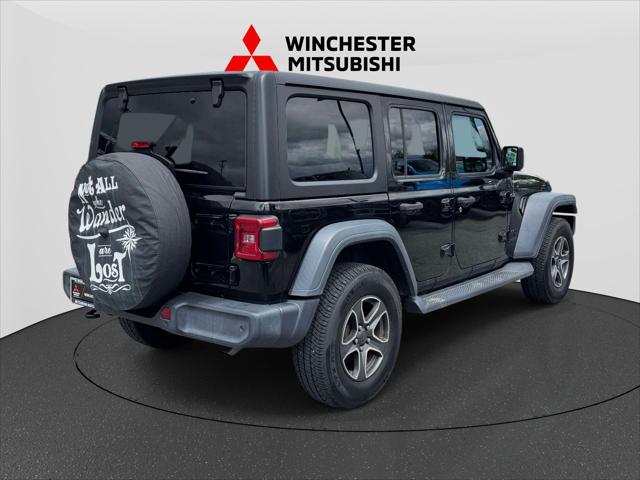 2020 Jeep Wrangler Black and Tan 4x4