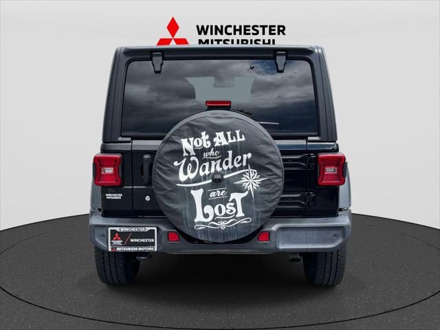 2020 Jeep Wrangler Black and Tan 4x4
