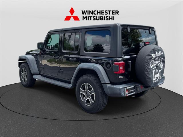 2020 Jeep Wrangler Black and Tan 4x4