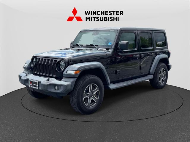 2020 Jeep Wrangler Black and Tan 4x4