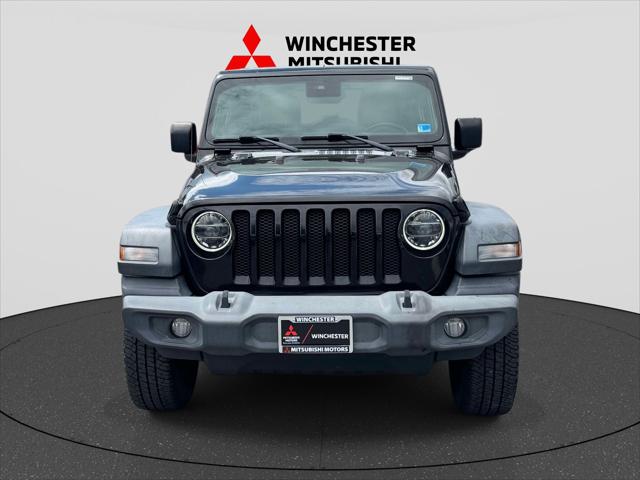 2020 Jeep Wrangler Black and Tan 4x4