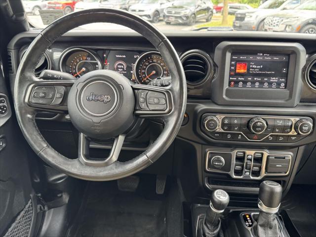 2020 Jeep Wrangler Black and Tan 4x4