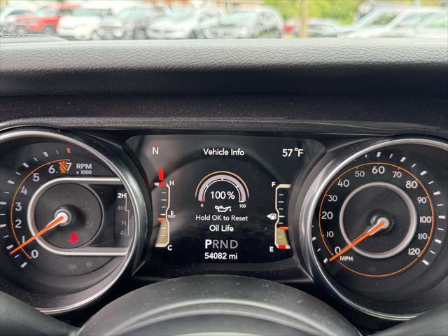 2020 Jeep Wrangler Black and Tan 4x4