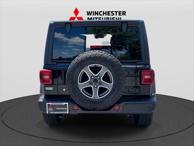 2020 Jeep Wrangler Black and Tan 4x4