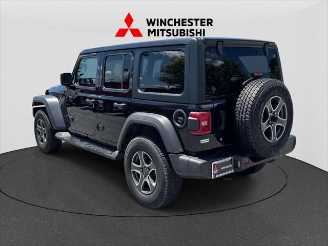 2020 Jeep Wrangler Black and Tan 4x4