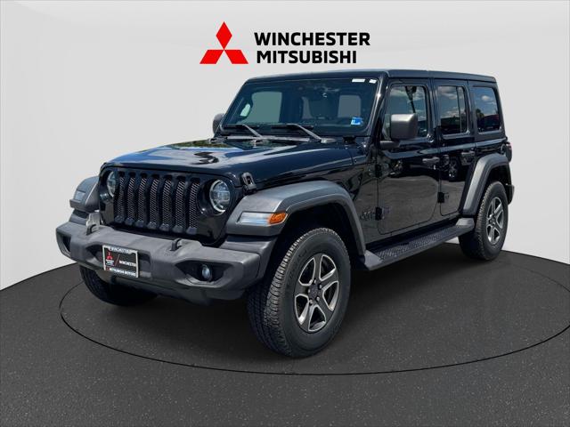 2020 Jeep Wrangler Black and Tan 4x4