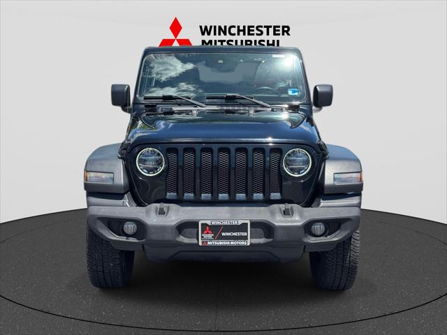 2020 Jeep Wrangler Black and Tan 4x4