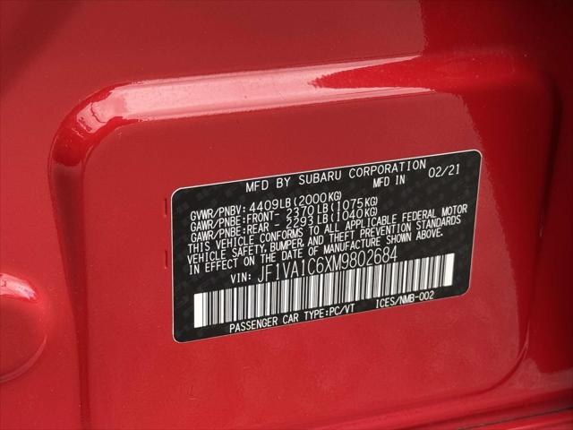 2021 Subaru WRX Premium