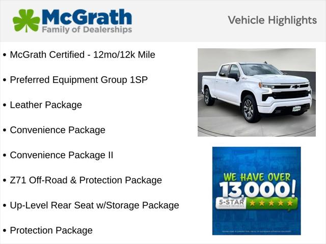 2024 Chevrolet Silverado 1500 4WD Crew Cab Standard Bed RST