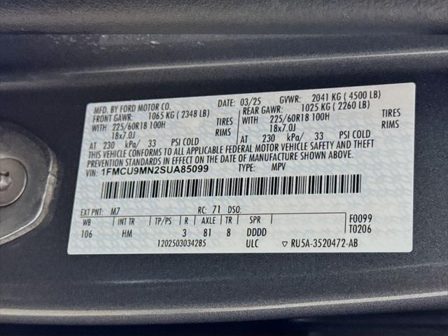 2025 Ford Escape ST-Line