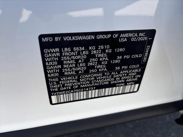 2025 Volkswagen Atlas Cross Sport 2.0T SE w/Technology