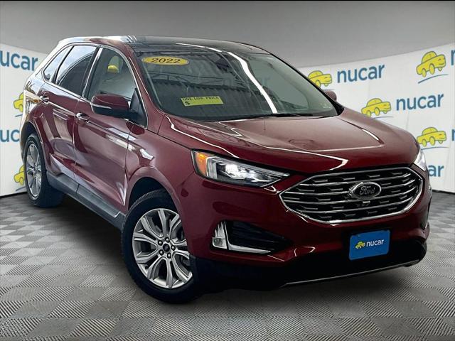 2022 Ford Edge Titanium for sale in St. Albans, VT