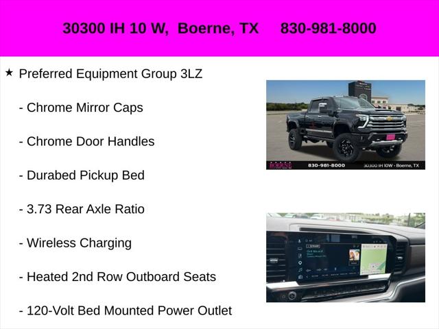 2025 Chevrolet Silverado 2500HD 4WD Crew Cab Standard Bed High Country