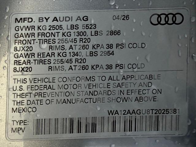 2026 Audi Q5 Premium Plus TFSI quattro S tronic