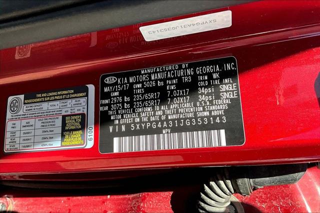 2018 Kia Sorento 2.4L LX