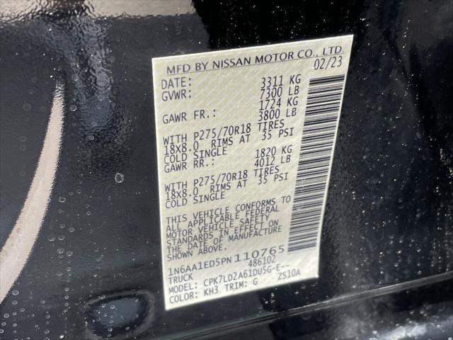 2023 Nissan Titan Crew Cab PRO-4X 4x4