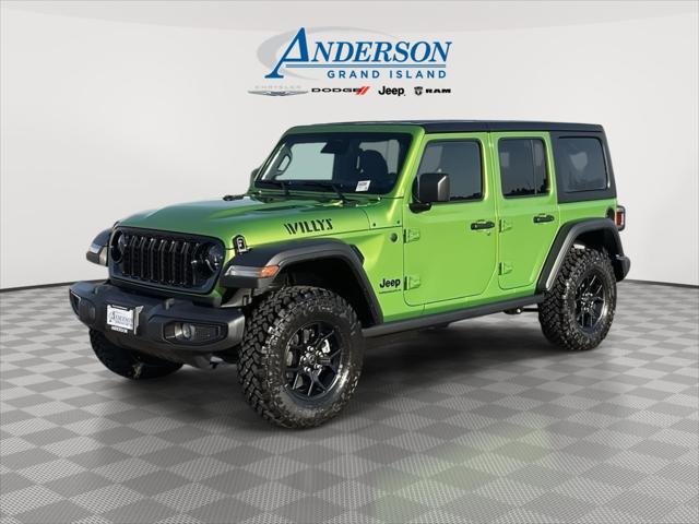 2026 Jeep Wrangler 4-Door Willys 4x4 for sale in Grand Island, NE
