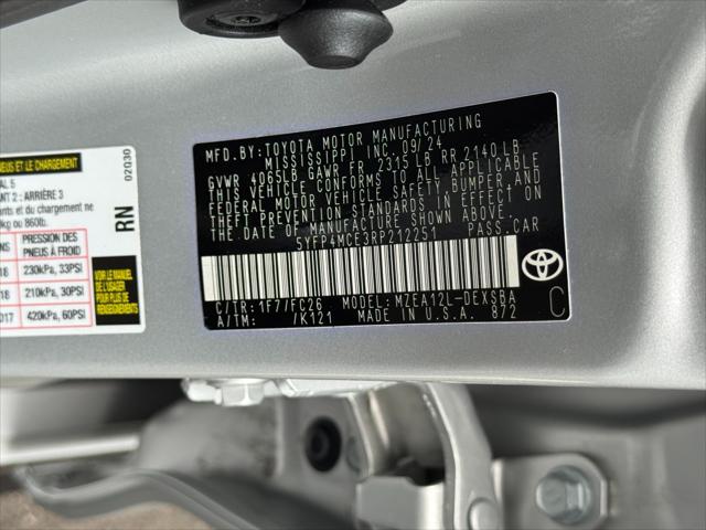 2024 Toyota Corolla SE
