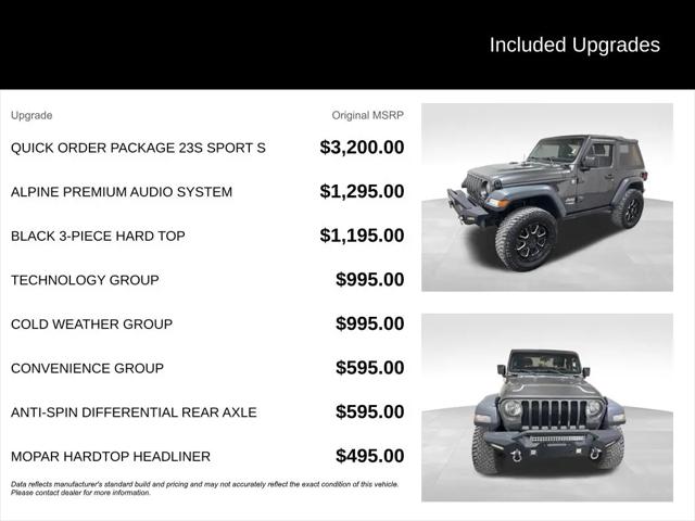 2018 Jeep Wrangler Sport S 4x4