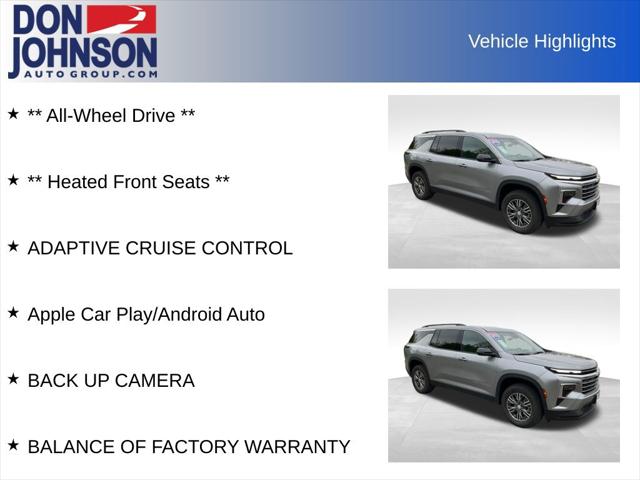 2025 Chevrolet Traverse AWD LT