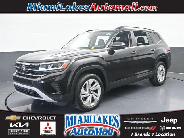 2021 Volkswagen Atlas 2.0T SE w/Technology for sale in Miami Lakes, FL