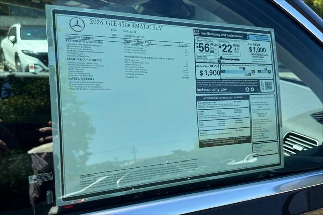 2026 Mercedes-Benz GLE GLE 450 4MATIC