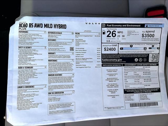2026 Volvo XC60 B5 Plus