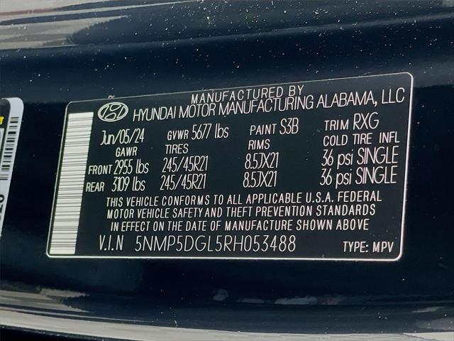 2024 Hyundai Santa Fe Calligraphy
