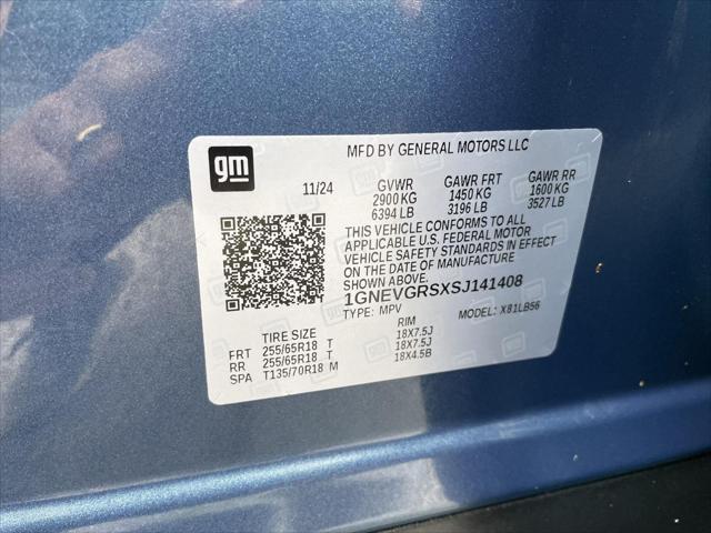 2025 Chevrolet Traverse AWD LT