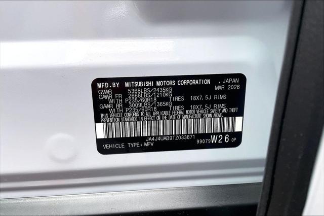 2026 Mitsubishi Outlander ES 1.5T S-AWC