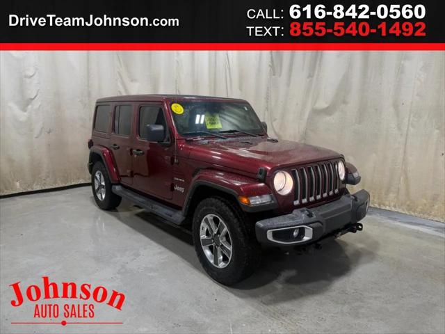 2021 Jeep Wrangler Sahara 4x4 for sale in Fruitport, MI
