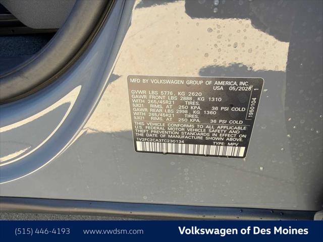 2026 Volkswagen Atlas Cross Sport SEL Premium R-Line