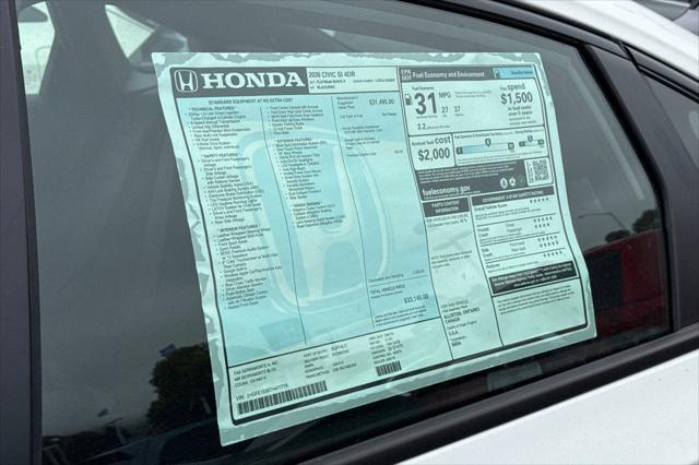 2026 Honda Civic Sedan