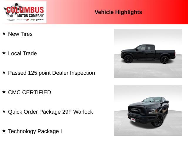 2022 Ram 1500 Classic Warlock Quad Cab 4x4 6'4" Box