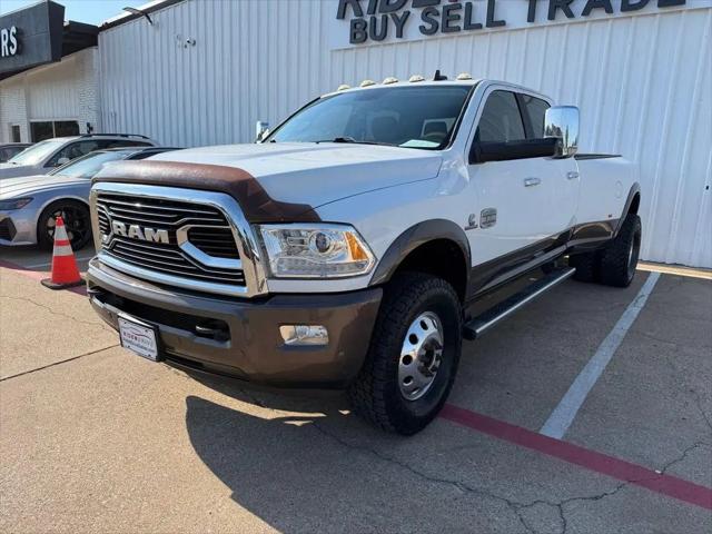 2018 Ram 3500 Laramie Longhorn Crew Cab 4x4 8' Box for sale in McKinney, TX