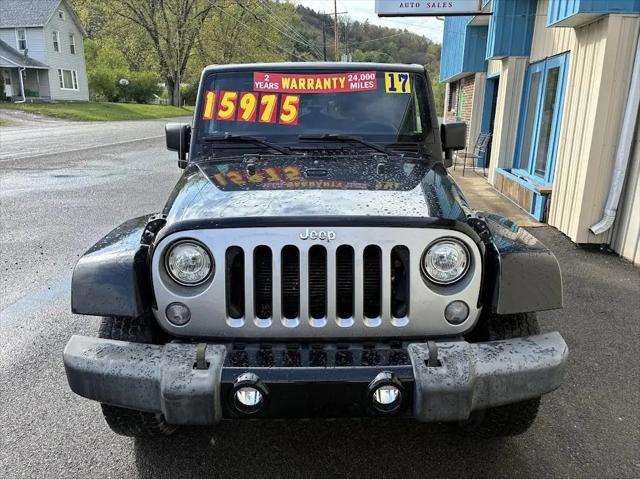 2017 Jeep Wrangler Unlimited Sahara 4x4 for sale in Hallstead, PA