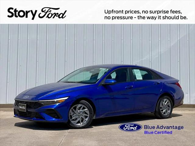 2025 Hyundai Elantra Hybrid Blue for sale in Story City, IA