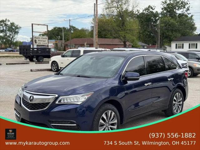 2016 Acura MDX Technology & AcuraWatch Plus Packages for sale near Wilmington, OH