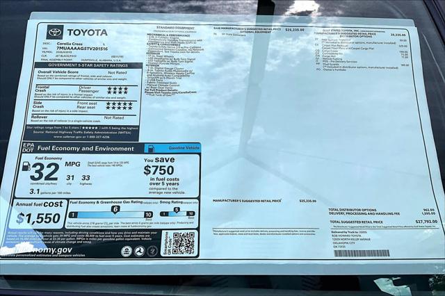 2026 Toyota Corolla Cross L