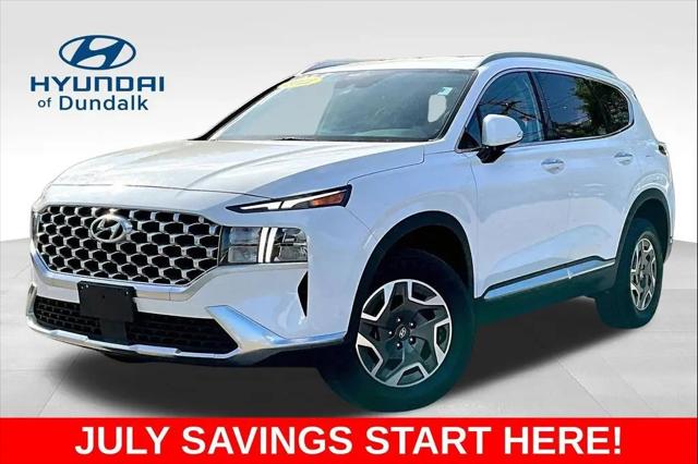 2022 Hyundai Santa Fe Hybrid Blue for sale in Baltimore, MD