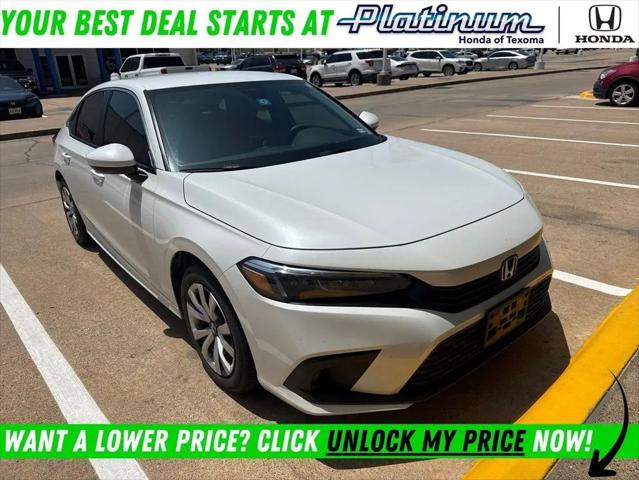 2023 Honda Civic LX for sale in Denison, TX